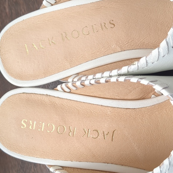 Jack Rogers Sloane Criss Cross Cork Wedge Sandals - Picture 6 of 8